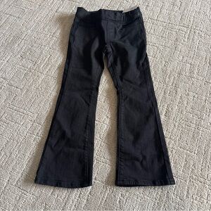 Old Navy Girls Black Boot-Cut Jeans Built-In Tough NWT Size S (6-7)